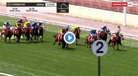 2019 Melbourne Cup result and replay .